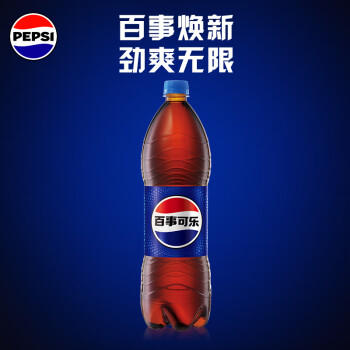 百事可乐Pepsi 碳酸饮料汽水原味 1.25L*12大瓶 整箱装 家庭聚会分享 商品图3