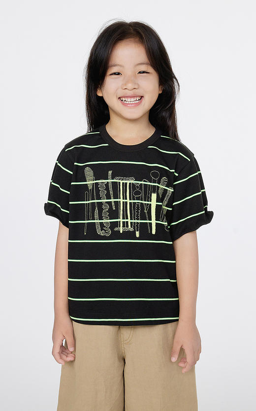 jnby   25年春款   短袖T恤  1P3111080 商品图3