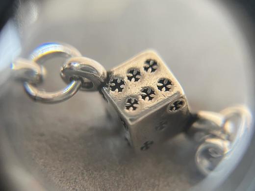 ChromeHearts克罗心十字花球筛子925银手链，骰子款是日本限定，超级难买（SJ） 商品图1