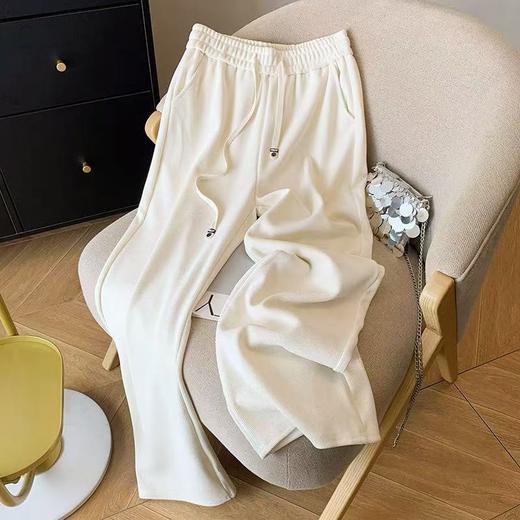 （微脏）【春上新】超显瘦细条纹窄版阔腿裤2332-喜出 商品图1