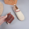 清完下架【意迪森】B25春季一脚蹬妈妈鞋平底飞织中老年布鞋软底懒人百搭女鞋 商品缩略图3