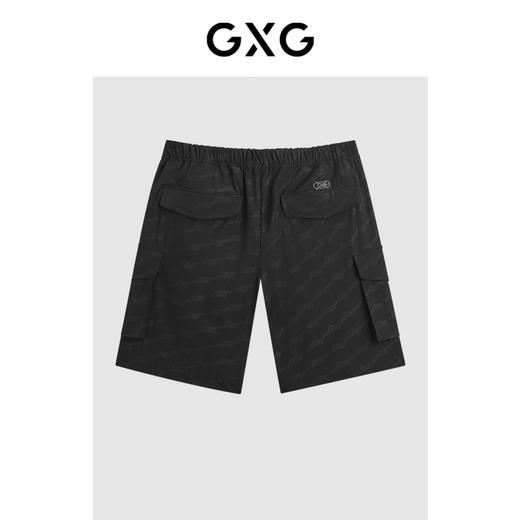 GXG夏季满印休闲宽松休闲裤五分裤短裤男工装裤 商品图1