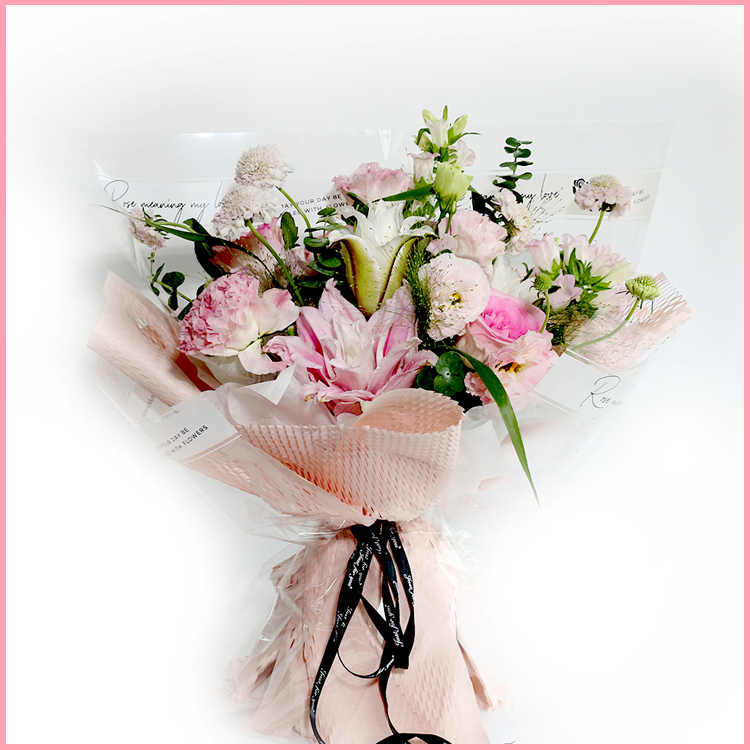 长相守丨重瓣百合花束（定制）