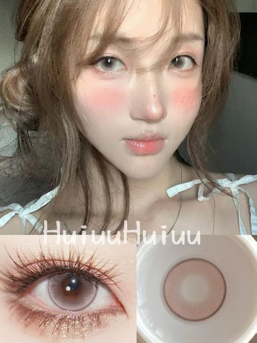 『大直径半年抛』 Deerbell-白桃醉粉-14.5mm【半年抛 度数0-800度 无525/575】 商品图0