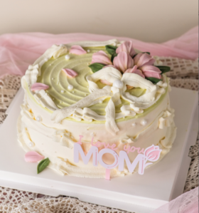 1.5磅（7英寸）郁金香蛋糕