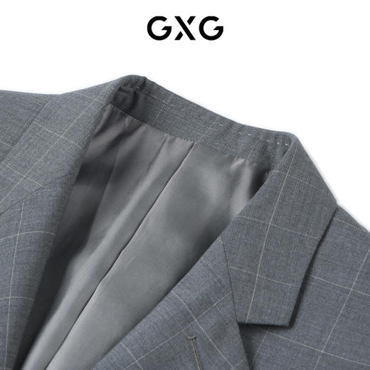 GXG男装 灰格套西西装 秋季热卖西服 商品图2