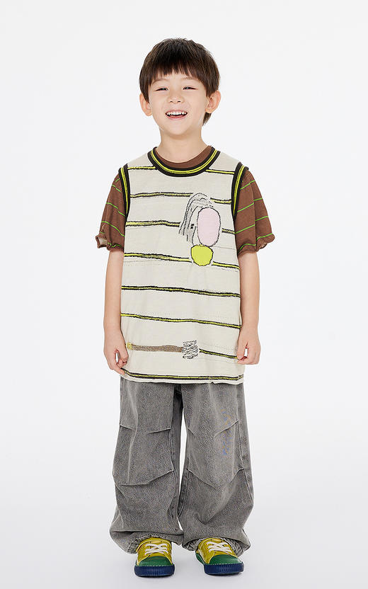 jnby  25年春款  针织背心  1P3312040 商品图0