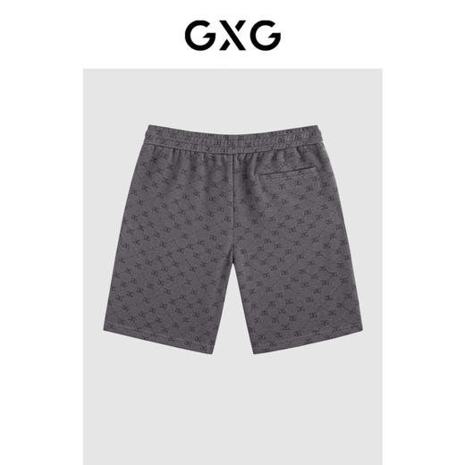 GXG夏季重磅满印休闲宽松休闲裤五分裤短裤男 商品图1