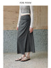 ForPoem 现货 25/SS原创设计百搭显瘦针织搭片直筒中长半身裙 商品缩略图1