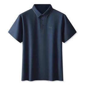 【冰丝无痕】【DDA】大依优型大码短袖POLO衫冰丝无痕翻领商务休闲透气半袖夏季上衣