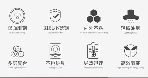 Debo卡勒汉斯炒锅DS260 商品图2