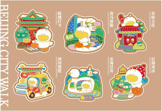 萌宝鸭北京CITY WALK系列冰箱贴 商品图6