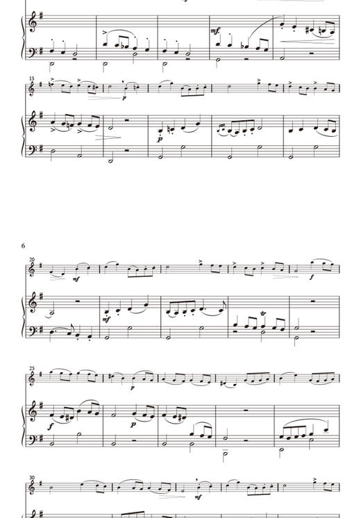 铃木小提琴教程3 钢琴伴奏谱（国际版） 商品图3