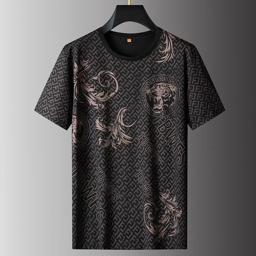 【DPS】大依优型大码短袖T恤冰丝凉感半袖男大码夏季薄款打底衫肥佬运动休闲 商品图1