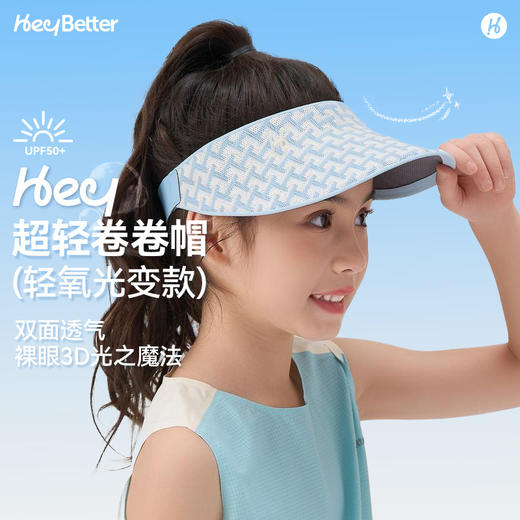 工作日48小时发货周末订单周一发货【HeyBetter】超轻卷卷帽（轻氧光变款） 商品图0