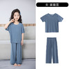 【夏季新款❗️超亲肤儿童家居服】丝绸般手感，超舒服无痕冰丝男童短袖宽松两件套女童睡衣睡裤 商品缩略图11