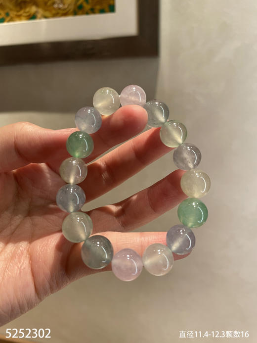 高冰种多宝珠子手串【5252302】具体价格微信咨询 商品图2