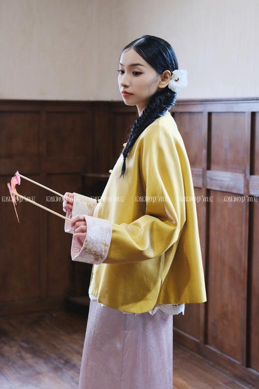 【门店同款】ENJOY春季云敛-春光推盏春水煎茶外套 161893268 商品图4