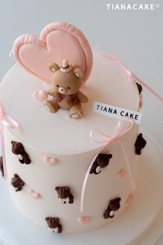 【翻糖定制款】粉色泰迪熊 商品图3