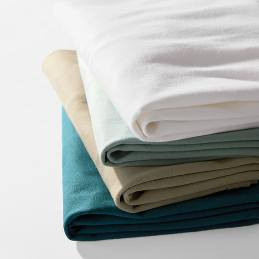 【69元3件】男女同款230克新疆纯棉短袖 基础百搭纯棉圆领T恤 商品图8