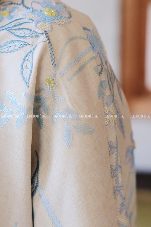 【门店同款】ENJOY春季云敛-春光推盏花集中式外套 161848070 商品图8