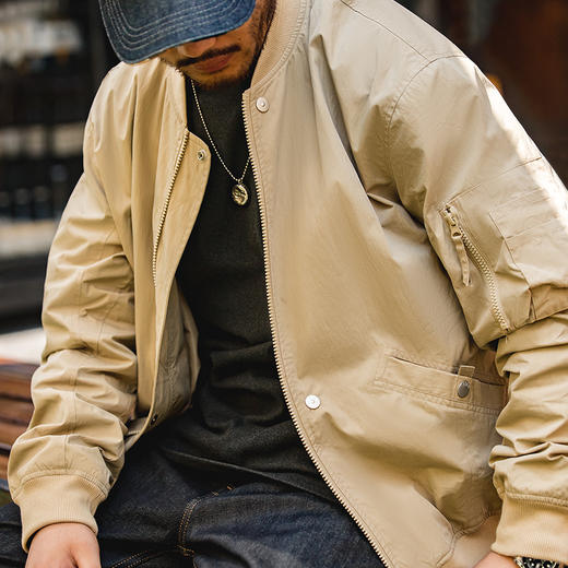 【经典复刻 一色降燥】沙漠版MA-1飞行员夹克 商品图4