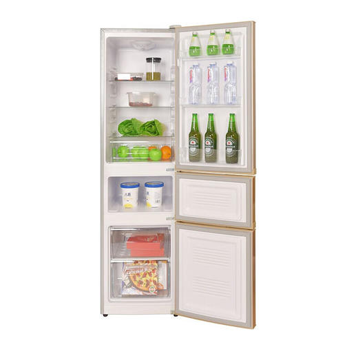 康佳冰箱 三门冰箱 208升 家用租房_BCD-208D3GX【盈】 商品图1