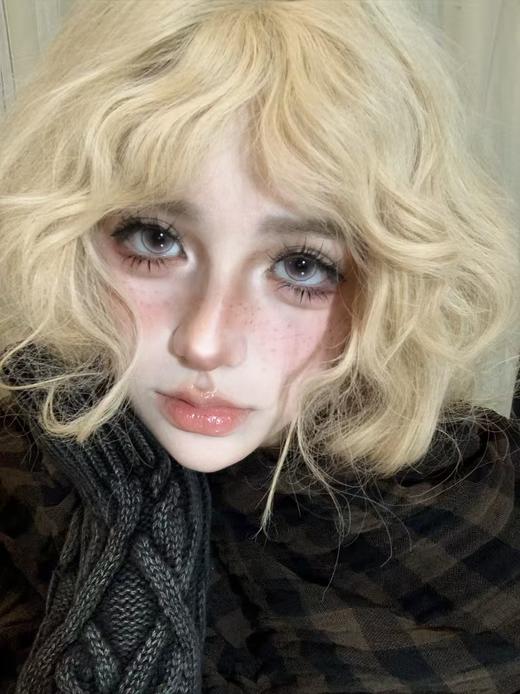 『大直径半年抛』 Deerbell-白桃醉粉-14.5mm【半年抛 度数0-800度 无525/575】 商品图4