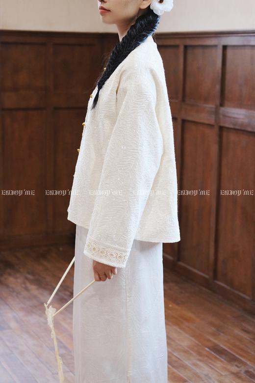 【门店同款】ENJOY春季云敛-春光推盏白茶清欢中式外套 161908335 商品图1