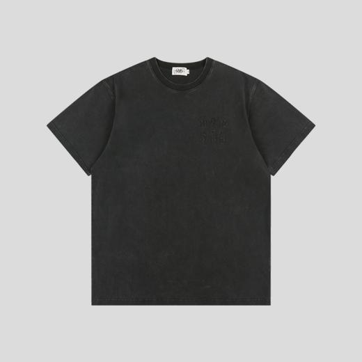 GOODBAI 916 星星logo贴布绣水洗圆领oversize短袖T恤 商品图3