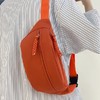 时尚腰包女韩版轻便尼龙布街头潮流百搭胸前包休闲旅行单肩斜挎包 商品缩略图3