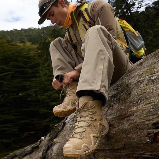 【双十一特价！】LOWA爆款户外男女沙色中帮鞋 ZEPHYR GTX TF防水战术军靴（TBZG） 商品图2