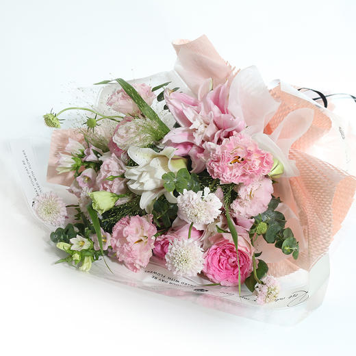 长相守丨重瓣百合花束（定制） 商品图1