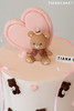 【翻糖定制款】粉色泰迪熊 商品缩略图1