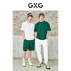 GXG男装 夏季热卖T恤精致小字母绣花圆领短袖T恤#10D1440700B 商品缩略图1