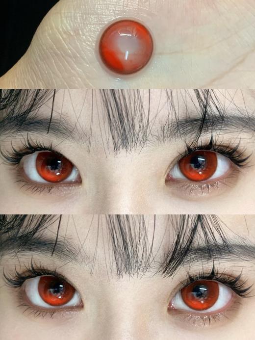 EggUncle Lens旗下 ·浮游实验体&孤魂游墓园｜14.5mm白狮参考着色大直径  日抛 商品图7