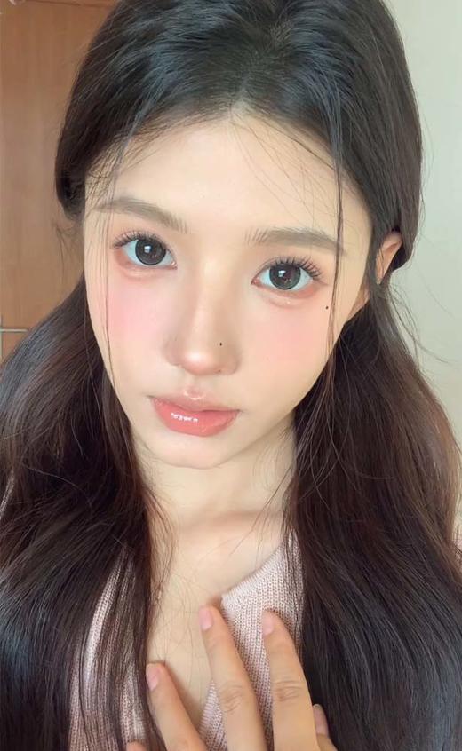 flowercolor 半年抛美瞳 黑糖碎碎 直径14.5mm着色14.0mm 商品图7