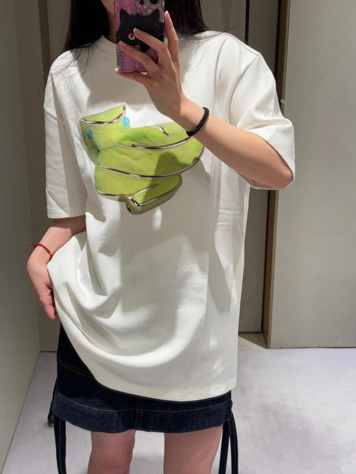 LOWE果冻绿蛇圆领短袖 商品图6