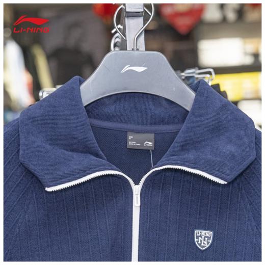 李宁女子卫衣2025春季新款运动潮流系列宽松套头连帽卫衣AWDV138 商品图7
