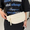 时尚腰包女韩版轻便尼龙布街头潮流百搭胸前包休闲旅行单肩斜挎包 商品缩略图1
