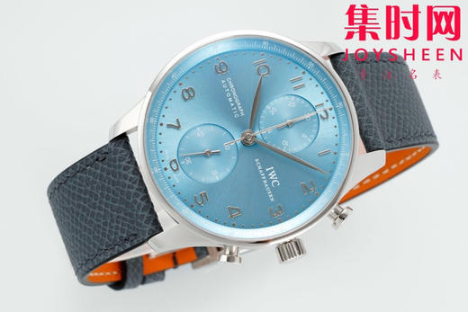 新款IWC万国表葡萄牙系列 ZF葡计地平线蓝 透底葡计 男士腕表IW371626 商品图3