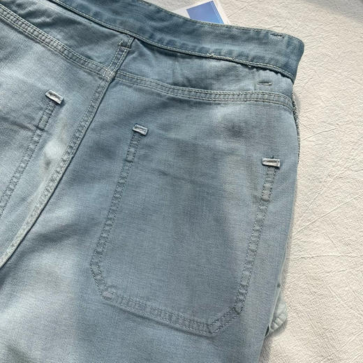 【3月10日 下午13:30 秒杀】返场小禾 浅蓝 直筒 阔腿裤 薄款水洗牛仔裤 商品图14