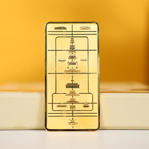 【经典】国家宝藏-万和之国 镀AU999足金  造币工艺精工铸造 图案清晰 质感细腻 收藏品一物一证 商品图4