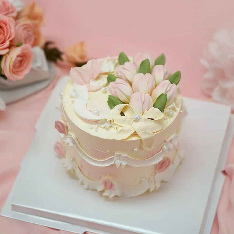 郁金香（舒芙蕾蛋糕胚）