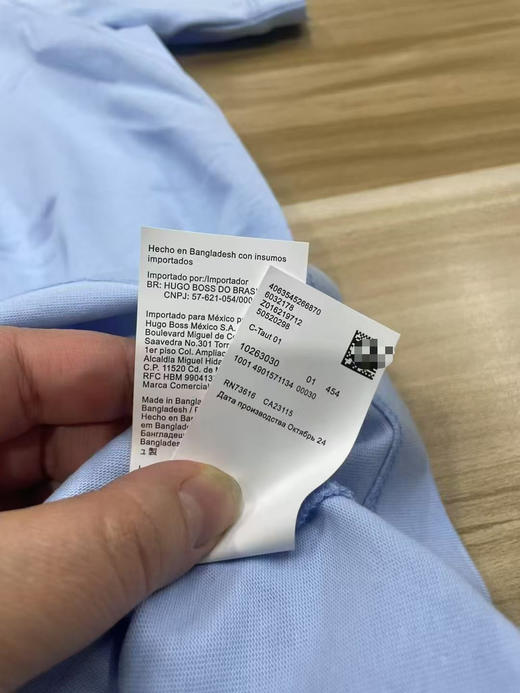 原单正品BOSS男士新款圆领短袖T恤衫纯棉T恤徽标圆领套头短袖T恤 男款 
S码 M码。L码。XL码。XXL码
 天兰色。黑色。白色 商品图3