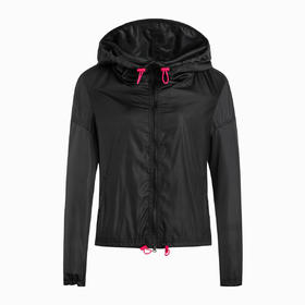 00003247442    EMPORIO ARMANI/ 阿玛尼秋冬新款女士简约休闲抽绳连帽短外套