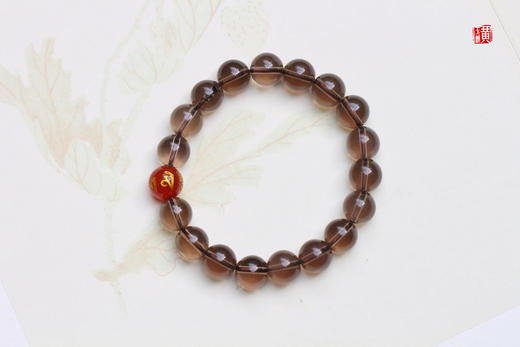 烟晶手串，珠径10mm 商品图1