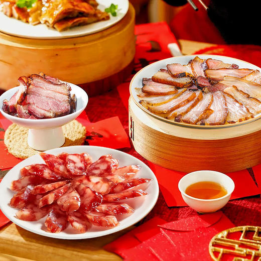 【海南农垦】【海垦福猪】黑猪腊味大礼盒 900g 商品图2