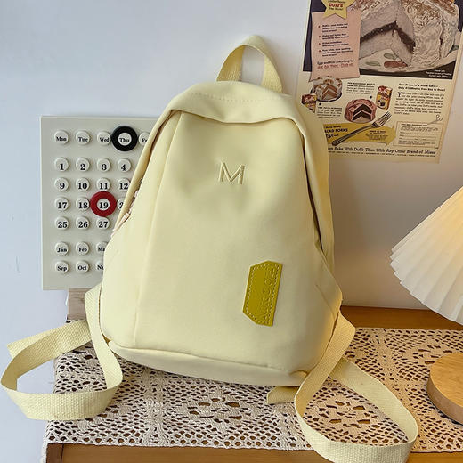 【新款春游小背包，萌趣设计，轻盈舒适】奶乎乎可爱儿童春游研学小背包 香芋紫色 大学生上课逛街 迷你双肩包-QQ 商品图7