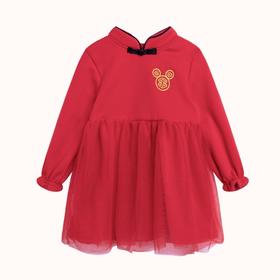 【线下同款】迪士尼春秋米奇长袖连衣裙213DQ0096